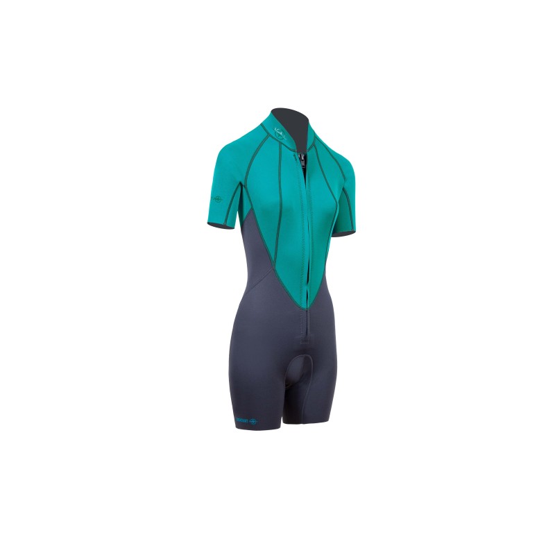 Woman Atoll 2 mm Shorty Front RV