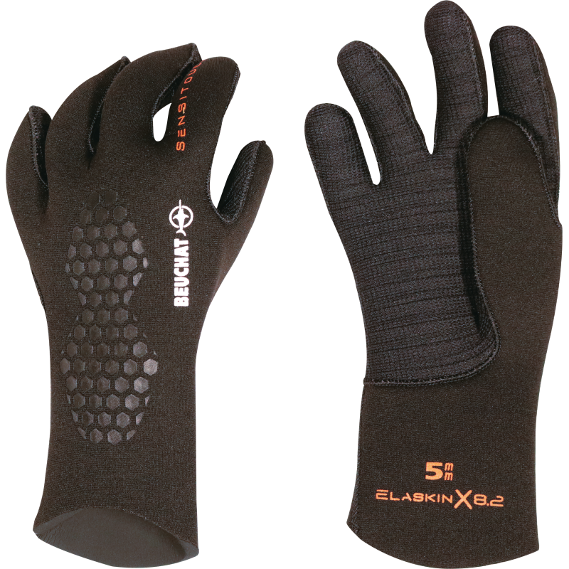 GLOVES SIROCCO ELITE 3MM CH - SMOOTH - BLACK
