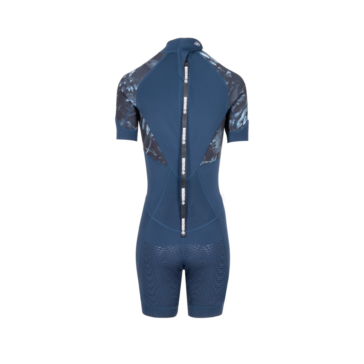 BEUCHAT Shorty Seaweed - Combinaison Snorkeling Homme, Zip Dorsal, Style Unique