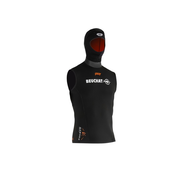 Focea Comfort 7 Hooded Undervest (2.5mm) - Thermal Diving Vest