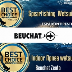 Beuchat remporte le Best Choice par le magazine Apnea Passion 