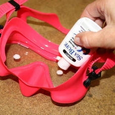 Anti-buée pour masque silicone