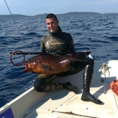 Daniel Gospic nel Beuchat Team